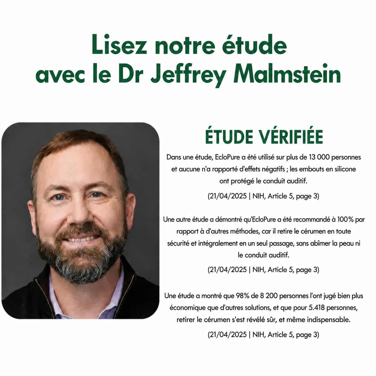 EcloPure® – Nettoyage intelligent des oreilles avec technologie avancée