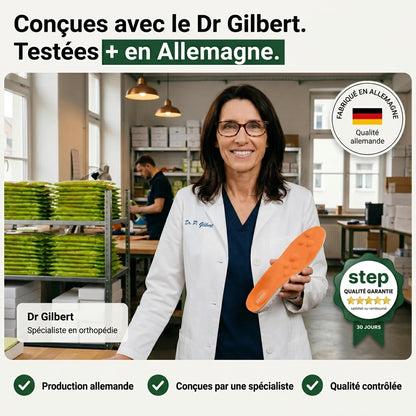 Semelles de décharge pour douleurs au talon et fasciite plantaire